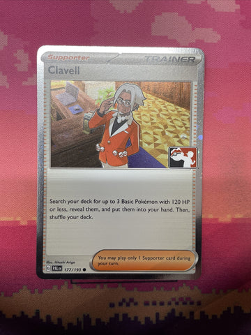 Pokemon Card Clavell Prize Pack Cosmo Holo 177/193 Near Mint
