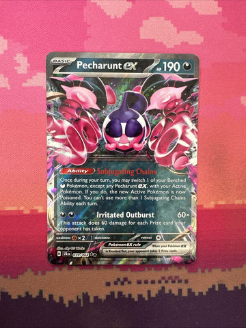Pokemon Card Pecharunt ex 039/064 Double Rare Shrouded Fable Near Mint