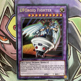 SGX2-ENE10 Uforoid Fighter Secret Rare Speed Duel NM Yugioh Card