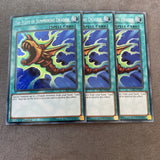 LCKC-EN027 x3 The Flute of Summoning Dragon Secret Rare 1st Edition Mint YuGiOh