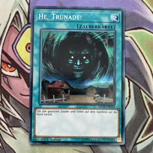 MP18-EN210 Hey, Trunade! Foreign Secret Rare 1st Edition NM Yugioh