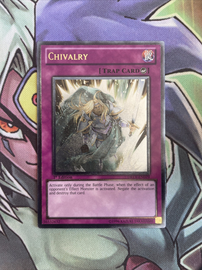 DREV-EN079 Chivalry Ultimate Rare 1st Edition NM Yugioh Card