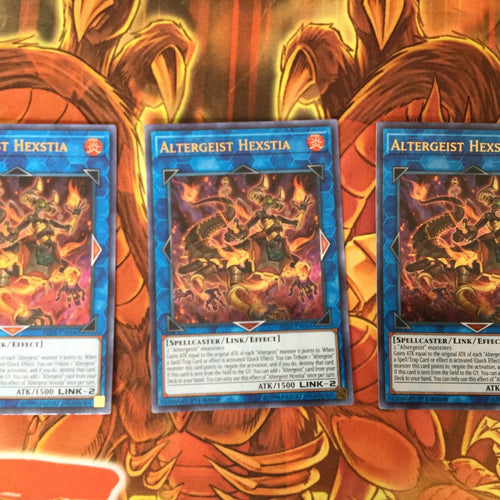 BLRR-EN066 YUGIOH 3 X ALTERGEIST HEXSTIA - ULTRA RELENTLESS RE