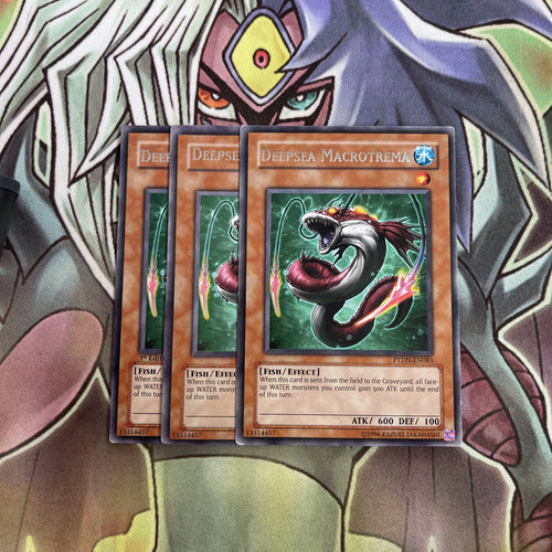 PTDN-EN083 x3 Deepsea Macrotrema Rare Excellent Condition Yugioh