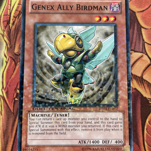 DT04-EN067 Genex Ally Birdman - LP/MP Yugioh