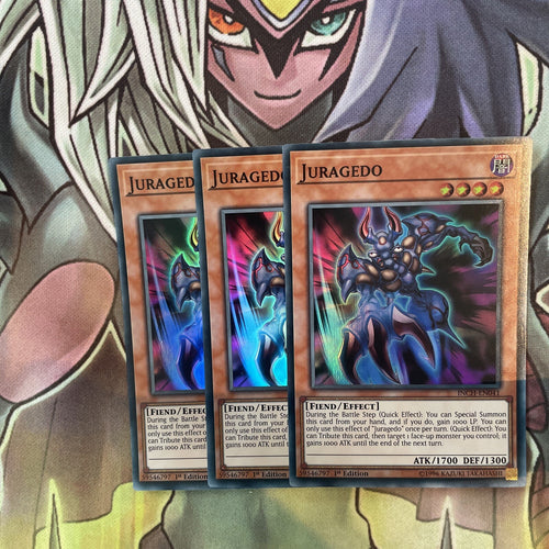 INCH-EN041 x3 Juragedo Super Rare Excellent Condition Yugioh