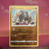 Pokemon Card Terrakion Vivid Voltage Reverse Holo Rare 092/185 Near Mint