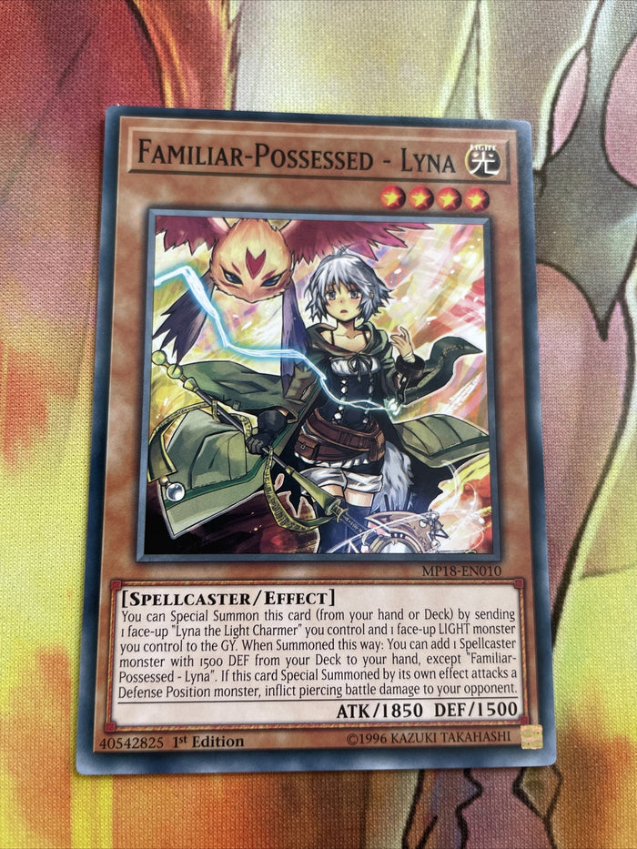 MACR-EN037 Yu-Gi-Oh Familiar-Possessed - Lyna 1st Edition Near Mint Yugioh Card