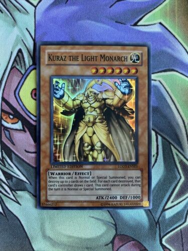 LODT-ENSE1 Kuraz The Light Monarch Super Rare Limited Edition NM Yugioh Card