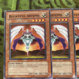 EOJ-EN020 Yugioh 3x Bountiful Artemis (Mixed)
