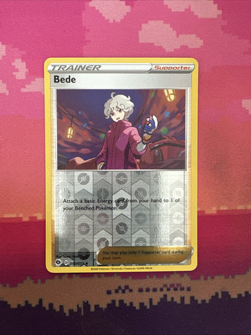 Pokemon Card Bede Champions Path Reverse Holo 050/073 Near Mint