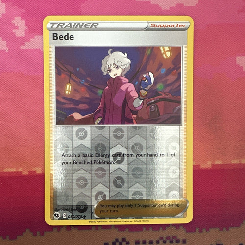 Pokemon Card Bede Champions Path Reverse Holo 050/073 Near Mint