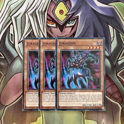 SDPL-EN010 x3 Juragedo Common Excellent Condition Yugioh