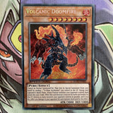 SGX1-ENH01 Volcanic Doomfire Secret Rare Speed Duel NM Yugioh Card
