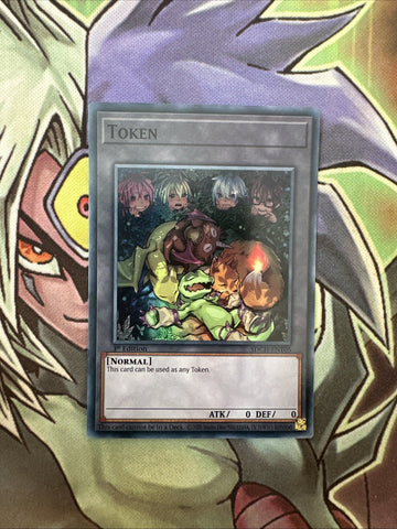 SDCH-ENT05 Token Super Rare 1st Edition NM Yugioh Card