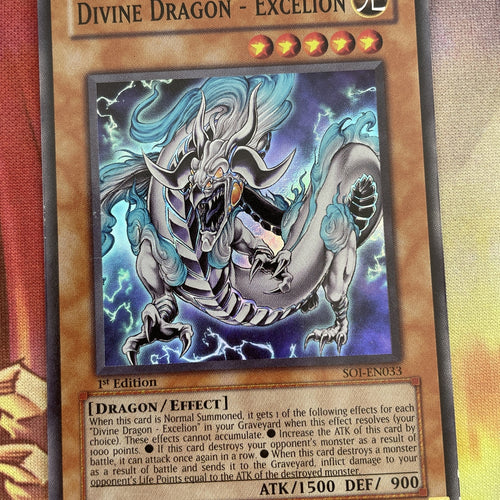 SOI-EN033 Divine Dragon - Excelion Super 1st Ed Yugioh