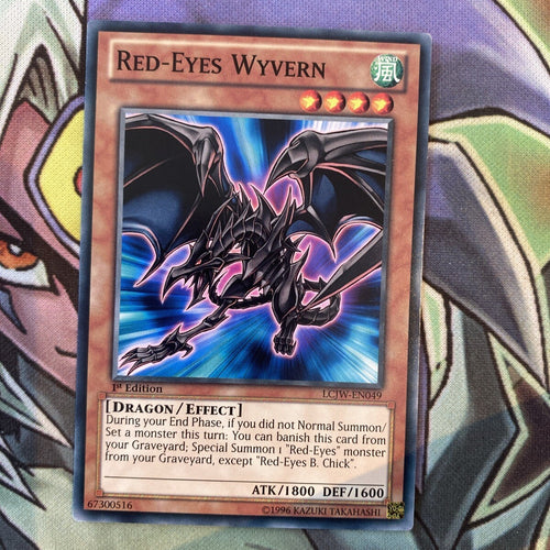 LCJW-EN049 Red-Eyes Wyvern Common 1st Edition NM Yugioh Card