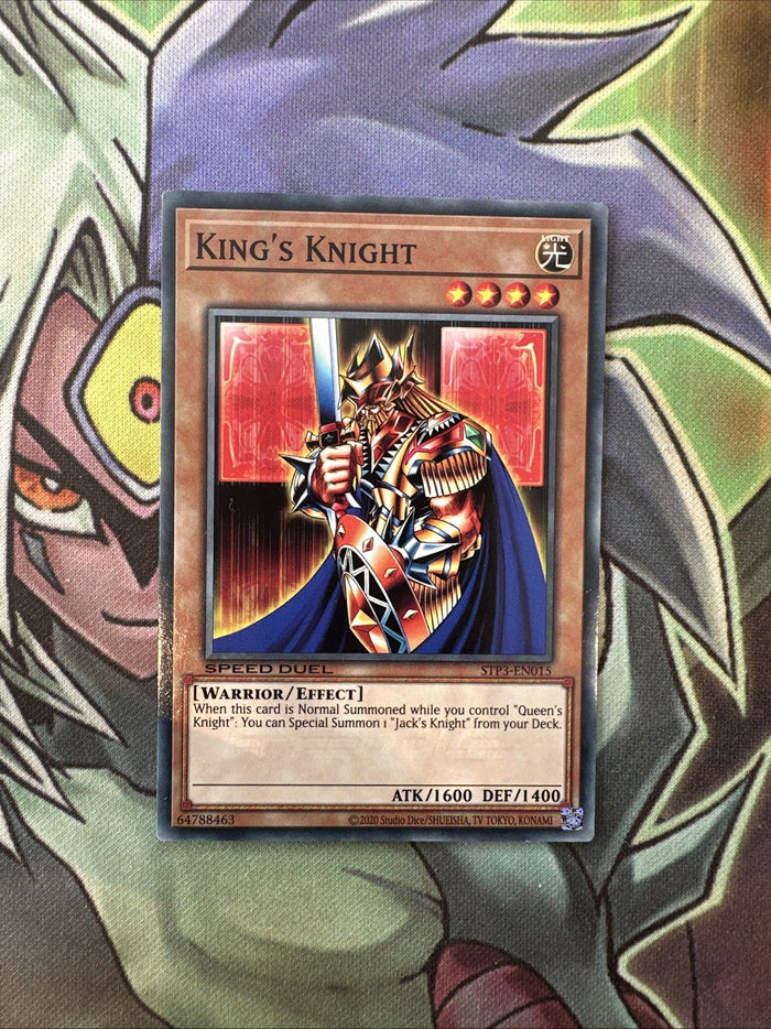 STP3-EN015 King's Knight Common Unlimited Edition NM Yugioh Card
