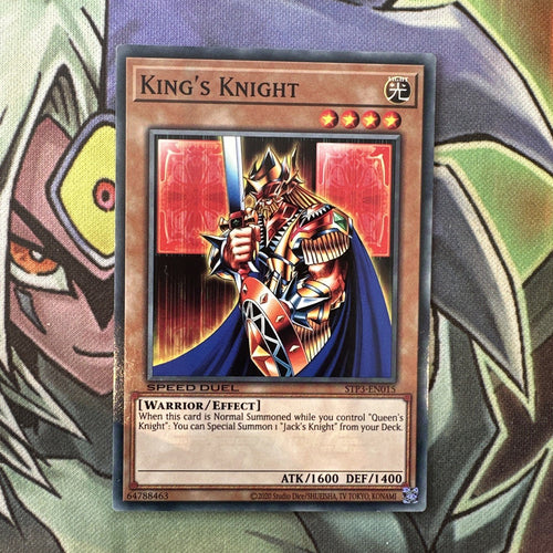 STP3-EN015 King's Knight Common Unlimited Edition NM Yugioh Card