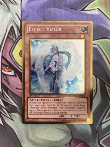 PGLD-EN036 Effect Veiler Gold Rare 1st Edition NM Yugioh Card