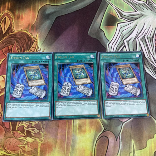 SHVI-EN066 x3 Fusion Tag Yugioh Cards NM 1st ed