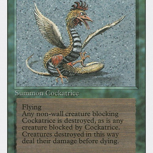 Cockatrice - Revised Excellent Magic MTG