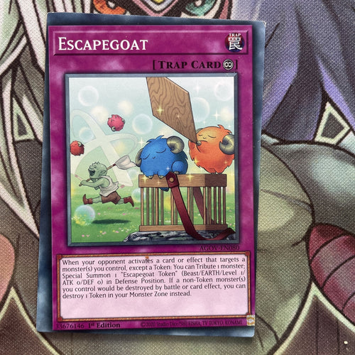 AGOV-EN080 Escapegoat Common 1st Edition NM Yugioh MISPRINT