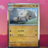Pokemon Card Primeape Paldea Evolved Cosmo Holo 107/193 Near Mint