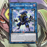 DANE-EN041 Dillingerous Dragon Common 1st Edition NM Yugioh Card
