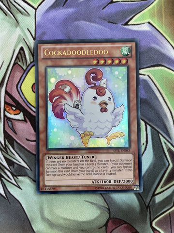 JOTL-EN083 Cockadoodledoo Ultra Rare Unl Edition Yugioh Card NM