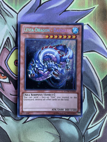 LCYW-EN249 Levia-Dragon - Daedalus Secret Rare UNL Edition NM Yugioh Card