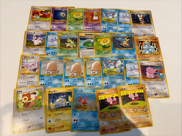 X26 Japanese Pokemon Cards Neo Etc Sets HP-LP