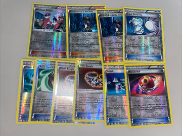 9 Card Pokemon Black And White To Sun And Moon Reverses