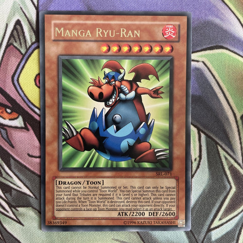 SRL-071 Manga Ryu-Ran Rare Unlimited Edition NM Yugioh Card