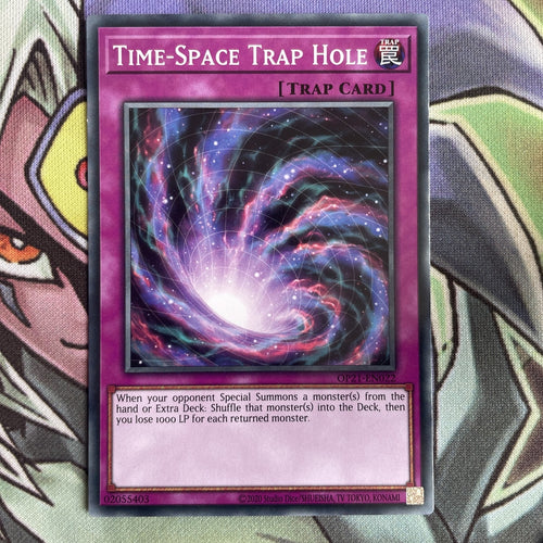 OP21-EN022 Time-Space Trap Hole Common Unlimited Edition NM Yugioh Card