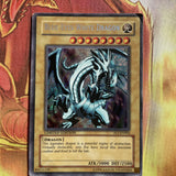 Fl1-en001 Blue Eyes White Dragon Secret Rare Limited Edition Worn Yugioh