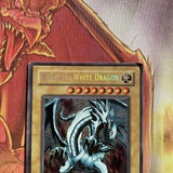 Fl1-en001 Blue Eyes White Dragon Secret Rare Limited Edition Worn Yugioh