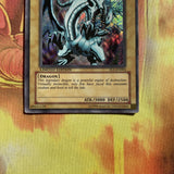 Fl1-en001 Blue Eyes White Dragon Secret Rare Limited Edition Worn Yugioh