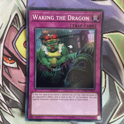 OP08-EN012 Waking The Dragon Super Unlimited Edition NM Yugioh Card