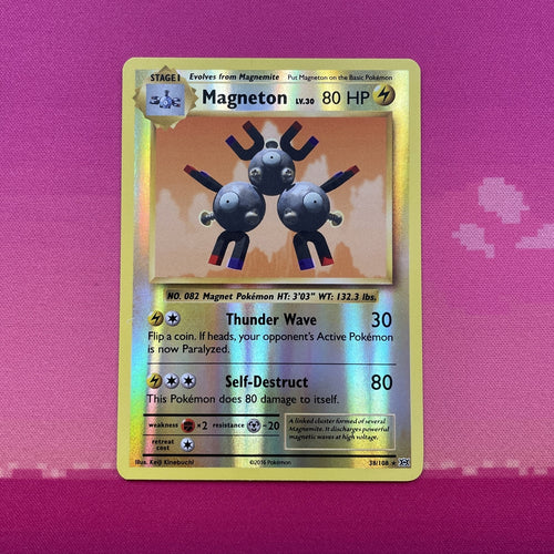 Magneton 38/108 Reverse Holo - Evolutions - Pokemon Card - NM