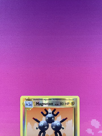 Magneton 38/108 Reverse Holo - Evolutions - Pokemon Card - NM (back)
