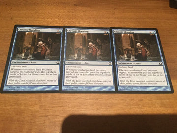 3x Chronic Flooding -Return to Ravnica Excellent Magic MTG