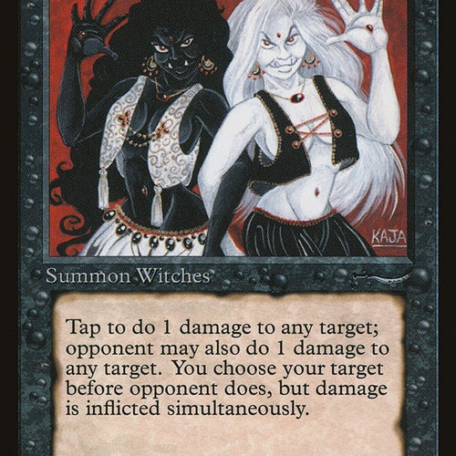 Cuombajj Witches - Arabian Nights Excellent Magic MTG