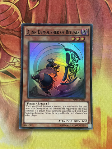 AP07-EN006 x1 Djinn Demolisher Of Rituals - Super - Yugioh