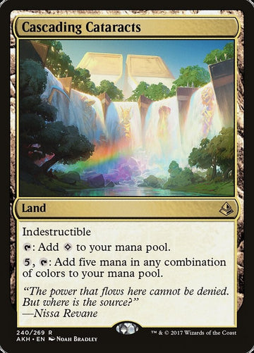 Cascading Cataracts - Amonkhet Excellent Magic MTG