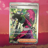 Pokemon Card Atticus 133/131 Prismatic Evolutions Ultra Rare Near Mint