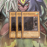 MFC-003 x3 United Resistance Common Excellent Condition Yugioh
