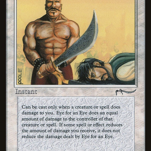Eye For An Eye - Arabian Nights Excellent Magic MTG