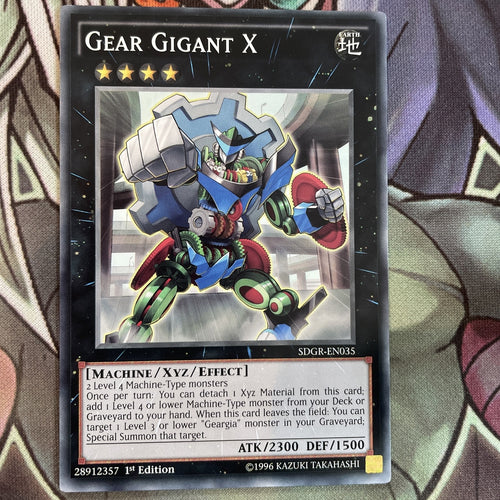 SDGR-EN035 Gear Gigant X Common 1st Edition Near Mint Yugioh