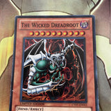 CT07-EN015  The Wicked Dreadroot Super Rare Limited Edition Yugioh Card
